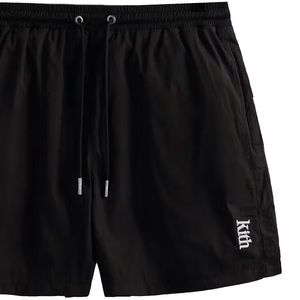 Men’s Kith Nylon Shorts Black Size M